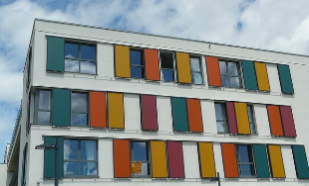 Photo of a housing complex